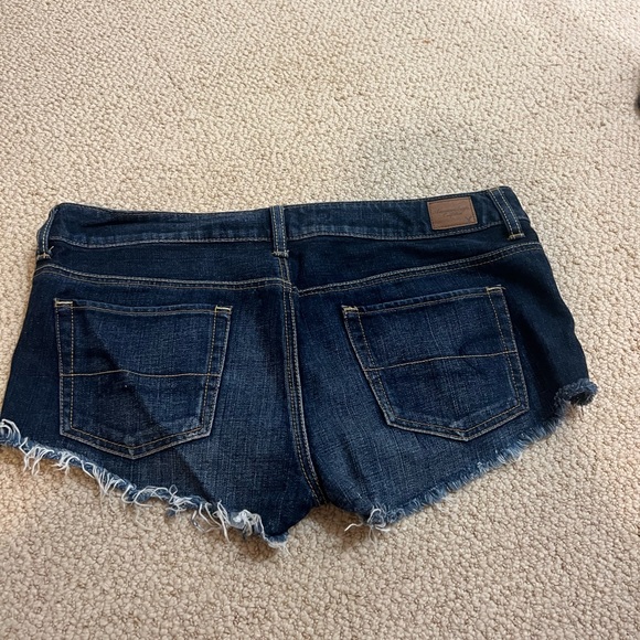 Cut off American Eagle Denim Shorts - size 10 - Picture 3 of 4